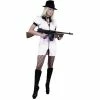Charades Adult Pink Sexy Gangster Girl Costume 2 Charades Adult Pink Sexy Gangster Girl Costume