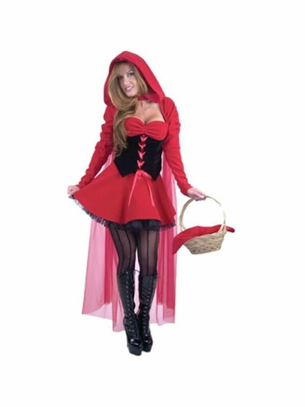 Charades Adult Costumes Adult Sexy Red Riding Hood Costume 3 Charades Adult Costumes Adult Sexy Red Riding Hood Costume