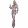 Charades Adult Costumes Adult Women's 60's Psychedelic Hippie Costume