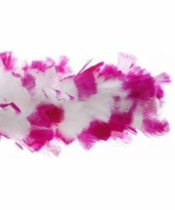 Charades Accessory Kits White/Plum Feather Boa