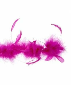 Charades Plum Marabou Solid Boa Accessory Kits