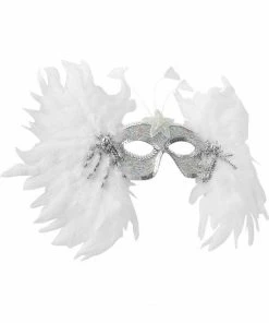 Franco Snowflake Feather Eye Mask Accessory Kits