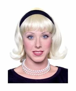 Westbay Wigs Women's 50s Blond Flip Wig