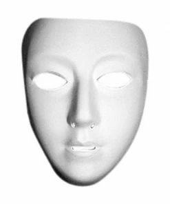 Disguise Blank Drama Female Mask Masks