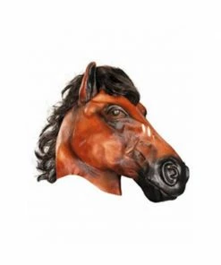 Disguise Brown Horse Mask Masks