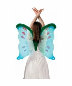 Top Trims Adult Green Marabou Costume Wings
