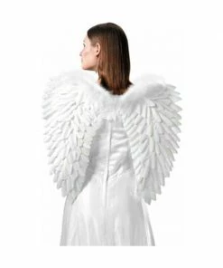 Top Trims Adult White Angel Costume Wings