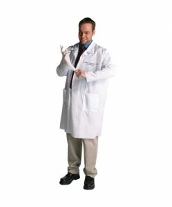 Rasta Imposta Adult Costumes Adult Dr. Harry Fingerman Proctologist Lab Coat Costume