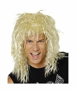 Paper Magic Blonde 80's Hair Band Wig Wigs