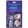 Fun World Adult Black Theatrical Fake Hair Costume Make-up
