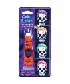 Fun World Costume Make-up Adult Orange Colored Hair Gel