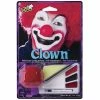 Fun World Costume Make-up Adult Clown Halloween Makeup Kit W/ Nose