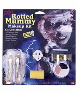 Fun World Costume Make-up Adult Mummy Halloween Make-up Kit