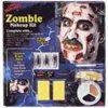 Fun World Adult Zombie Halloween Makeup Kit