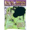 Fun World Decor Adult Green Glow In The Dark Spider Web
