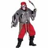 Fun World Adult Skeleton Pirate Costume Adult Costumes
