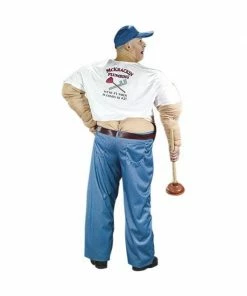 Fun World Adult Buttcrack Plumber Costume
