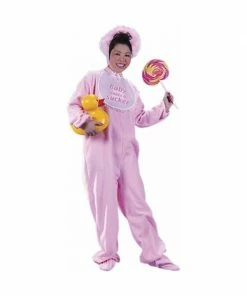 Fun World Adult Costumes Adult Pink Baby Costume