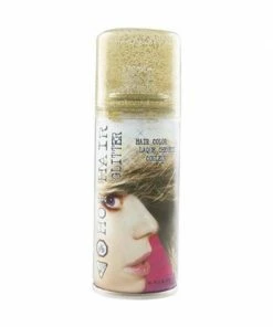Fun World Costume Make-up Adult Gold Glitter Hair Spray