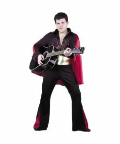 Charades Adult Black Rock Star Costume Adult Costumes