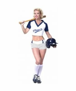 Cinema Secrets Adult Sexy Baseball Player Girl Costume
