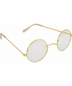 Rubies Round Santa Glasses