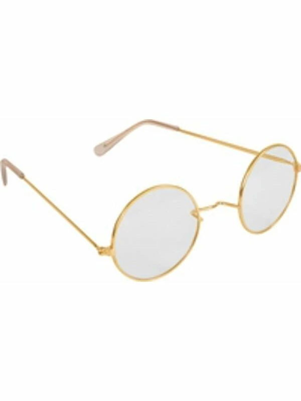 Rubies Round Santa Glasses 3 Rubies Round Santa Glasses