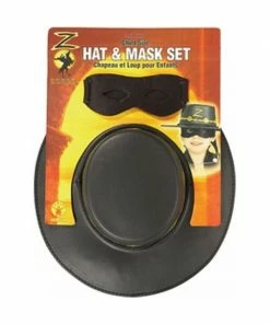 Rubies Child's Zorro Hat And Mask Set Accessory Kits