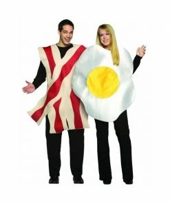 Exclusive Adult Bacon & Eggs Couple Costume Adult Costumes