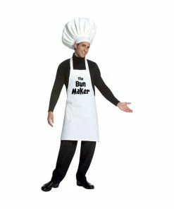 Rasta Imposta Adult Bun Maker Chef Costume
