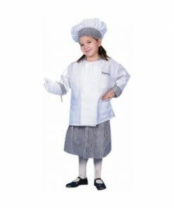 Dress Up America Kids Costumes Child's Girl Chef Costume