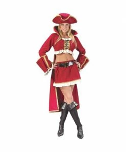Fun World Adult Costumes Adult Sexy Captain Blackheart Pirate Costume