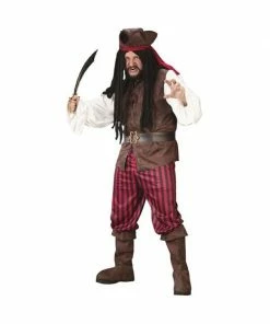 Fun World Adult Costumes Adult Plus Size High Seas Pirate Costume