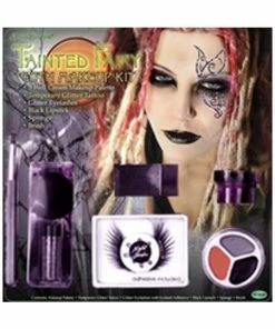 Fun World Adult Tainted Fairy Goth Makeup Kit Costume Make-up