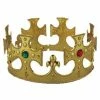 J Hat Adult Gold King Costume Crown Hats