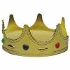 J Hat Child Gold King Costume Crown Hats
