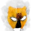Frankwell Trading Co. Feathered Lion Mask Masks