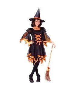 Fun World Kids Costumes Childs Ribbon Witch Costume