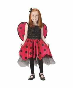 Fun World Kids Costumes Child's Ladybug Dress Costume