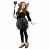 Fun World Kids Costumes Child Midnight Fairy Costume