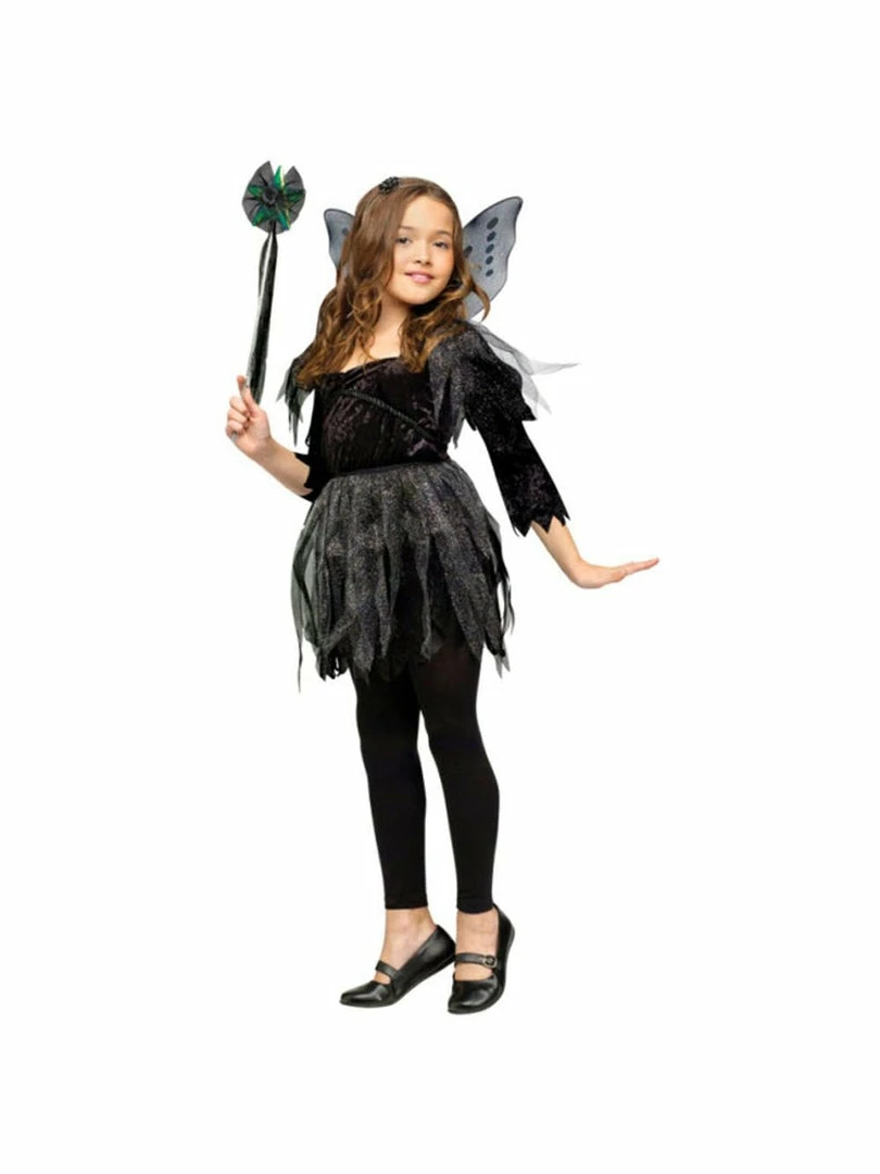 Fun World Kids Costumes Child Midnight Fairy Costume 3 Fun World Kids Costumes Child Midnight Fairy Costume