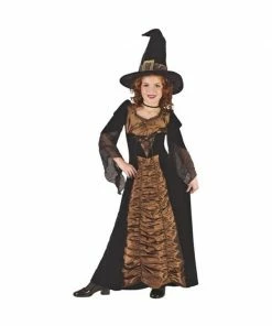 Fun World Kids Costumes Childs Elegant Coffin Witch Costume