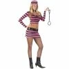 Fun World Adult Sexy Pink Paris Convict Costume