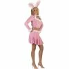 Fun World Adult Sexy Pink Mini Dress Bunny Costume