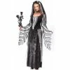Fun World Adult Black Rose Ghost Dress Costume Adult Costumes
