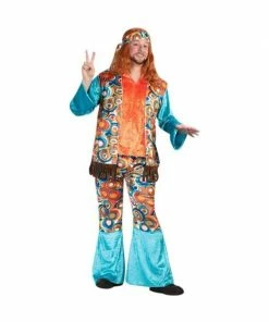 Fun World Adult Groovey Hippie Guy Costume