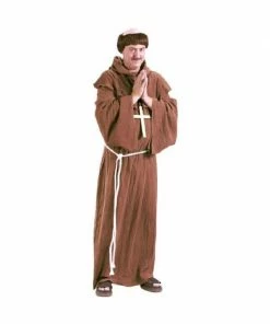 Fun World Adult Costumes Adult Medieval Monk Costume