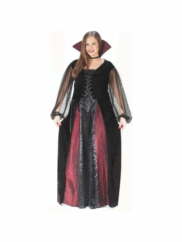 Fun World Adult Costumes Adult Plus Size Maiden Vampiress Costume 3 Fun World Adult Costumes Adult Plus Size Maiden Vampiress Costume