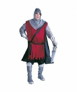Fun World Adult Plus Size Medieval Knight Costume Adult Costumes