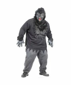 Fun World Adult Plus Size Easy Gorilla Costume